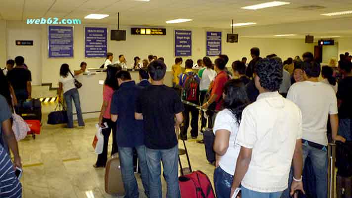 Colombo Airport in Sri Lanka