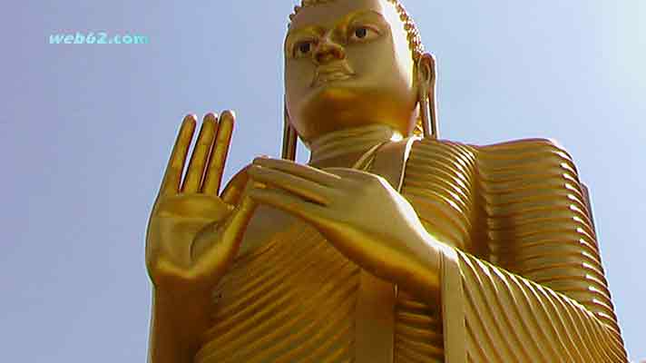 Golden Temple in Dambulla, Sri Lanka