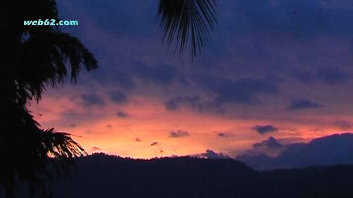 Kandy Sunset in Sri Lanka