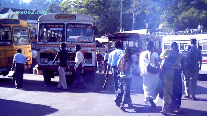 photo Kandy traffic smog