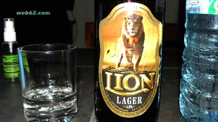 photo Lion Lager Beer in Sri Lanka