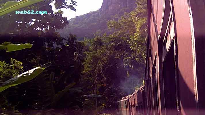 Train ride photo from Sri Lanka