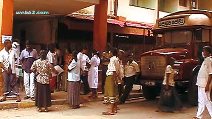 Galle Hospital after the Tsunami