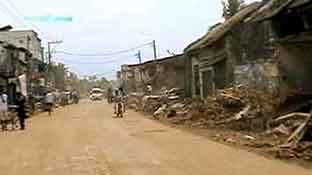 Galle Road after the Tsunami